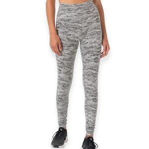 Kyodan Mineral High Waist Soft Marble Jacquard Leggings Size Small